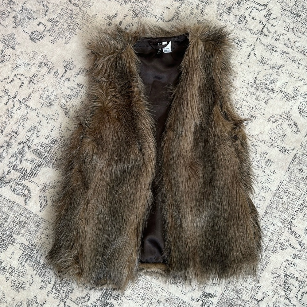 Faux Fur Vest